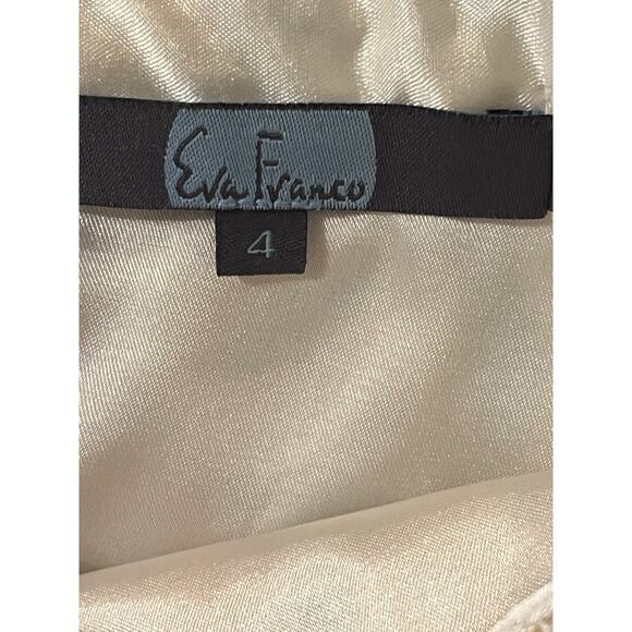 EVA FRANCO Anthropologie Meghan Embroidered Midi Skirt •4• Floral A Line EXC - Picture 14 of 16